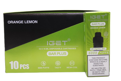 IGET Bar Plus 6000 Puffs 20MG