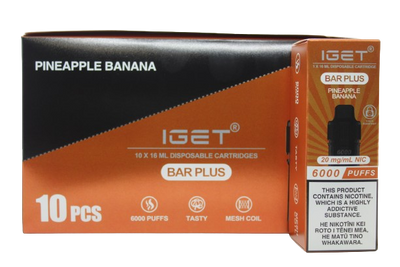 IGET Bar Plus 6000 Puffs 20MG