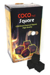 Coconut Square Charcoal 96pcs