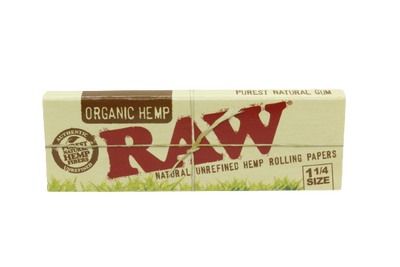 Raw organic hemp 1 ¼