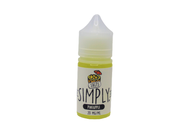 simply pinaple nicsalt 20mg/ml