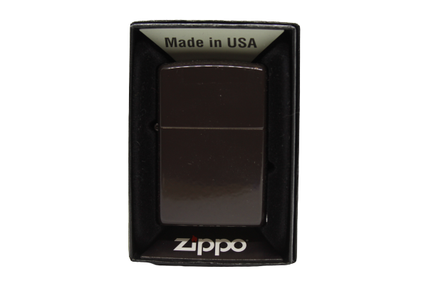 Zippo 49180 Reg Brown Matte